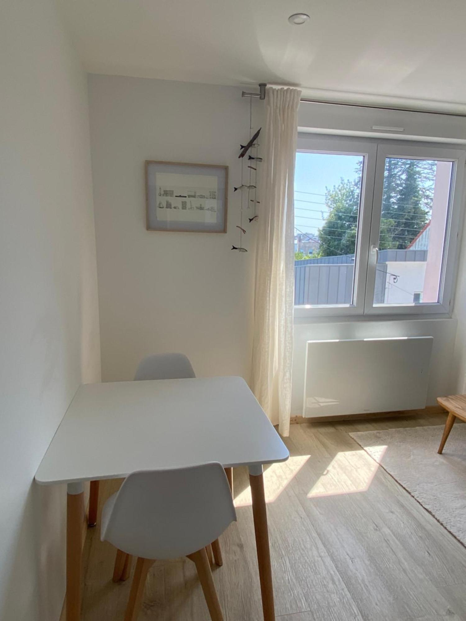Studio Lumineux, Proche Centre-Ville Et Plages Lorient Exteriör bild